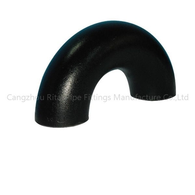 ASME B16.9 plant 40 de Zwarte Lange Straal van de Pijpmontage A234 180 Graadelleboog