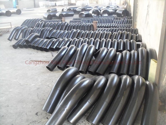 Buigt 3D 5D Pijp van ASME B16.49 API 5L Gr. B 2 Duim van SCH 80 180 Graadelleboog