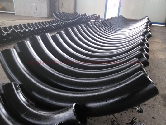 Buigt 3D 5D Pijp van ASME B16.49 API 5L Gr. B 2 Duim van SCH 80 180 Graadelleboog
