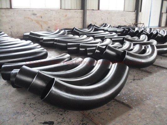 Buigt 3D 5D Pijp van ASME B16.49 API 5L Gr. B 2 Duim van SCH 80 180 Graadelleboog