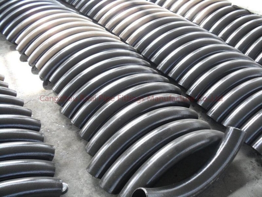 Buigt 3D 5D Pijp van ASME B16.49 API 5L Gr. B 2 Duim van SCH 80 180 Graadelleboog