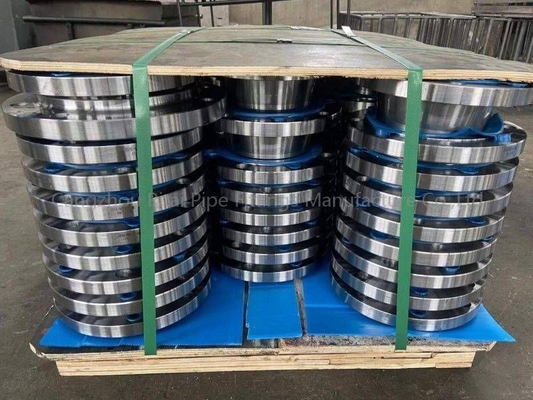 150LB gesmede van de het Lassenhals ASTM A105 A105N van de Staalflens Lange de Klepindustrie