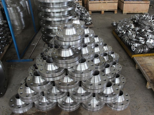 150LB gesmede van de het Lassenhals ASTM A105 A105N van de Staalflens Lange de Klepindustrie
