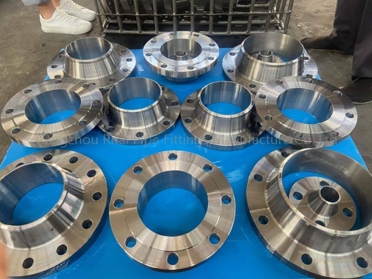 150LB gesmede van de het Lassenhals ASTM A105 A105N van de Staalflens Lange de Klepindustrie