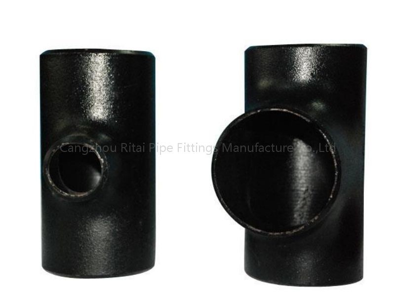 DN300 Sch 40 het T-stuk Gelijk ANSI van de Pijpmontage B16.9 Gelast Koolstofstaal 1/2“ - 48“